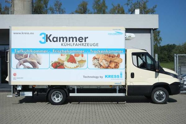 Refrigerated vehicles for bakers and confectioners